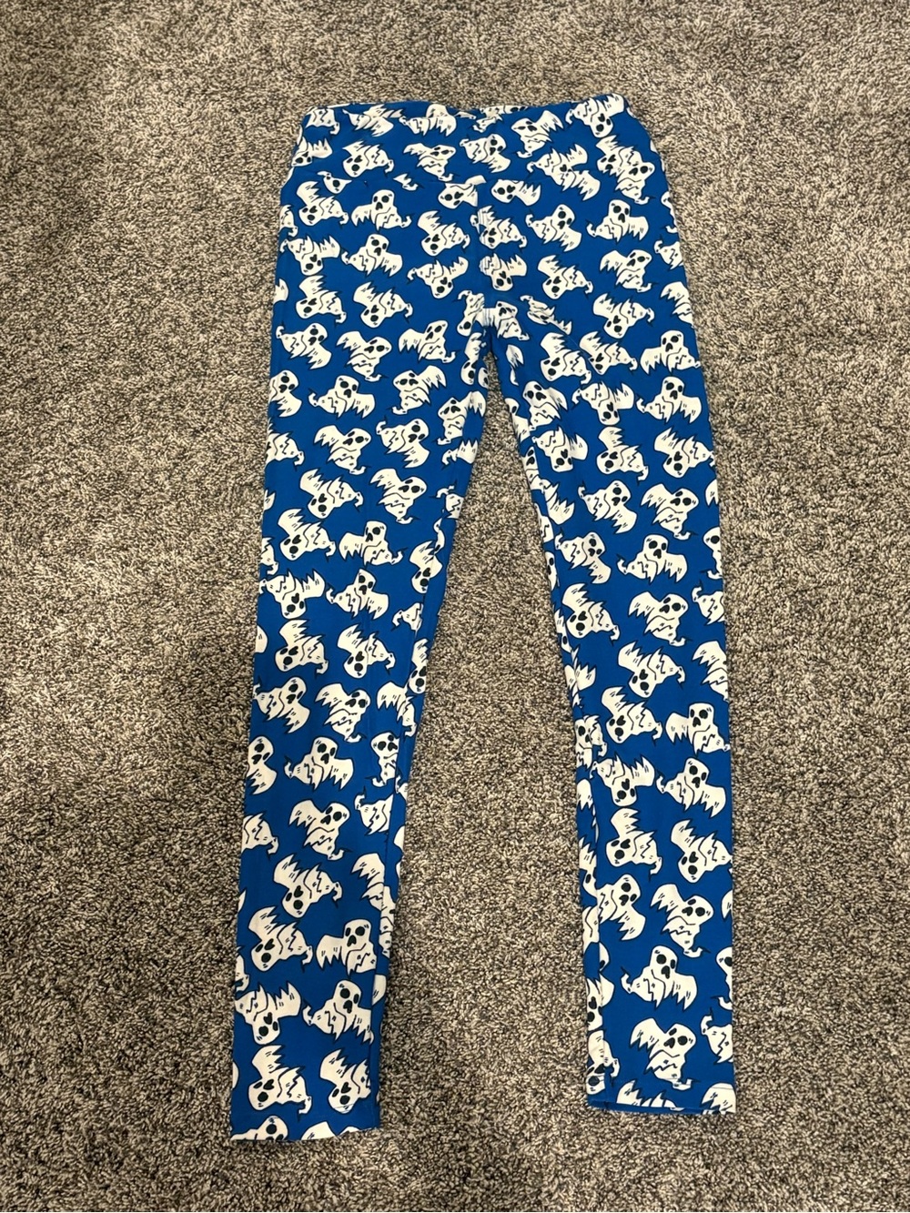 LuLaRoe Halloween Ghost Leggings One Size